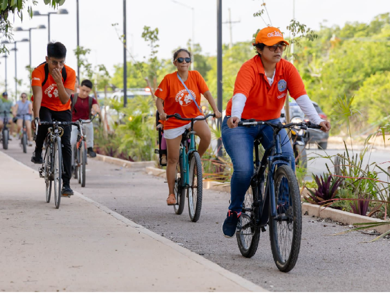 Ruedan en Tulum contra la violencia