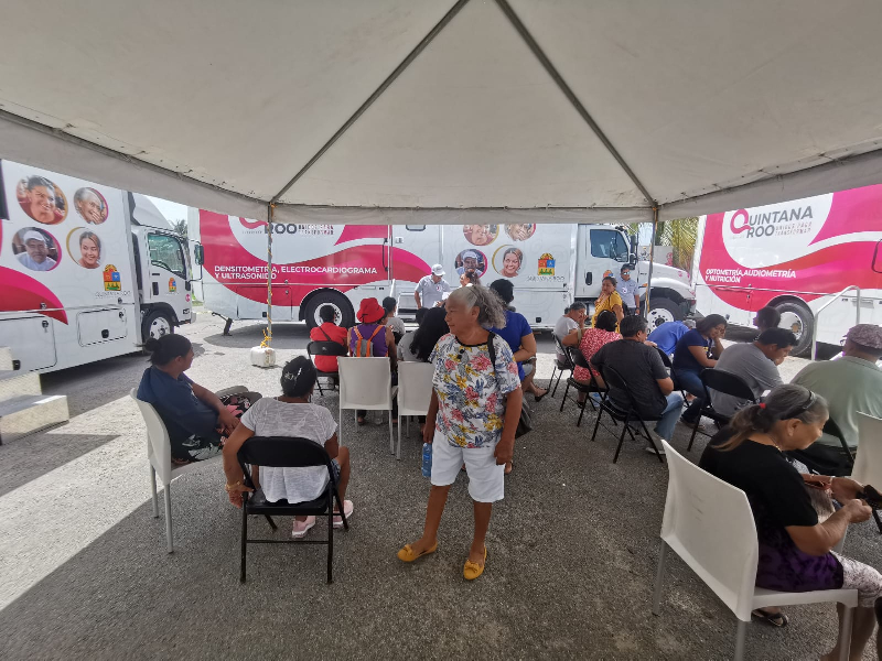 Campaña "Salud para Tod@s" beneficia a 73 mil en Quintana Roo con atención médica