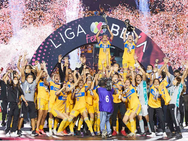 Tigres Femenil se corona en el Campeón de Campeonas ante el América