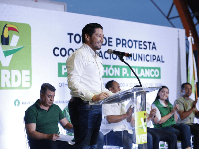Unidad y organización hicieron del verde la segunda fuerza política en Q. Roo Renán Sánchez