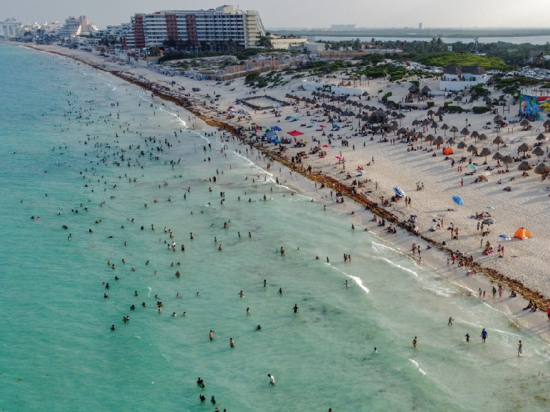 Cancún, líder nacional del turismo en verano