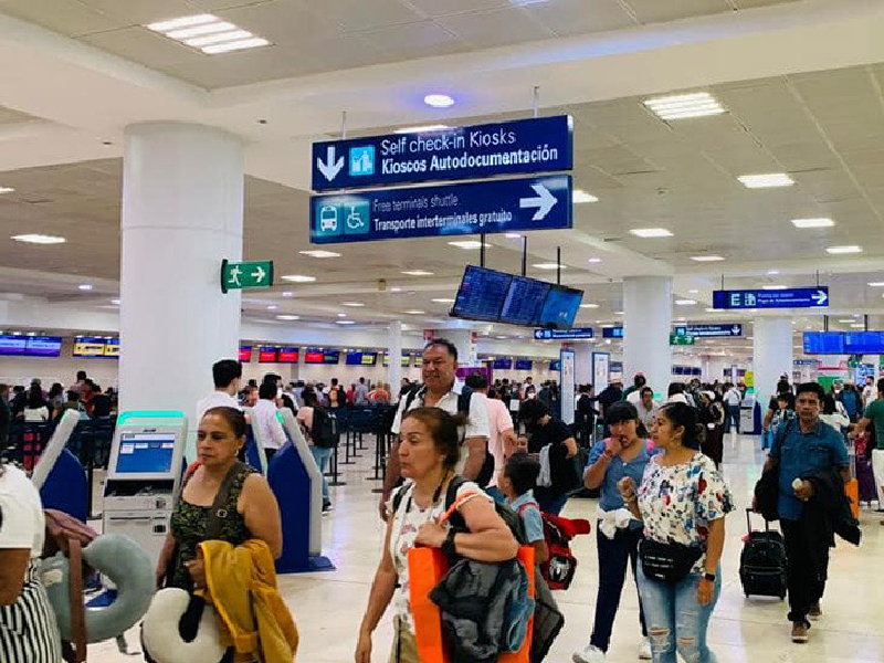 Cancún tendrá conexión aérea con 22 países para esta jornada