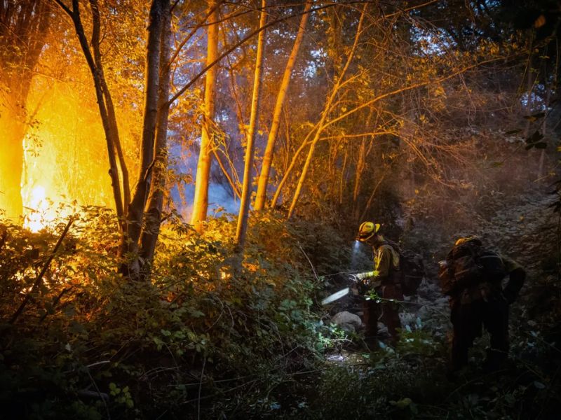 Incendios forestales en Washington.
