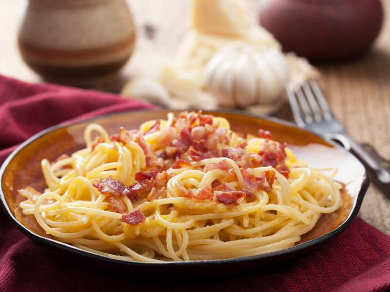 La receta secreta de Italia para preparar Spaghetti Carbonara