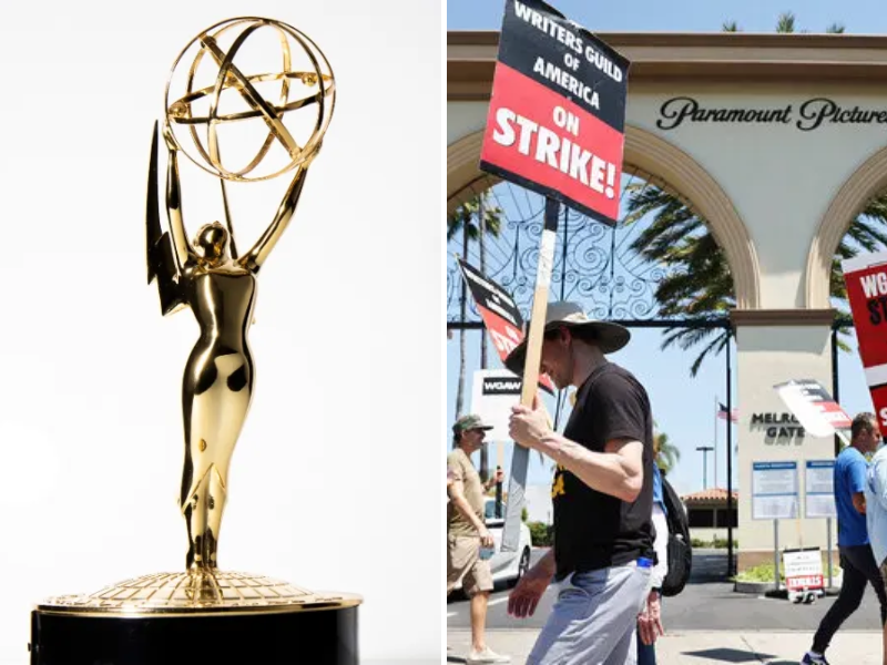 Postergan los Premios Emmy por huelga en Hollywood