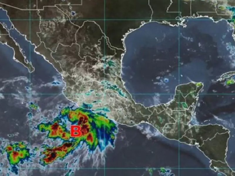 Depresión tropical Seis-E podría evolucionar a tormenta tropical en el Pacífico