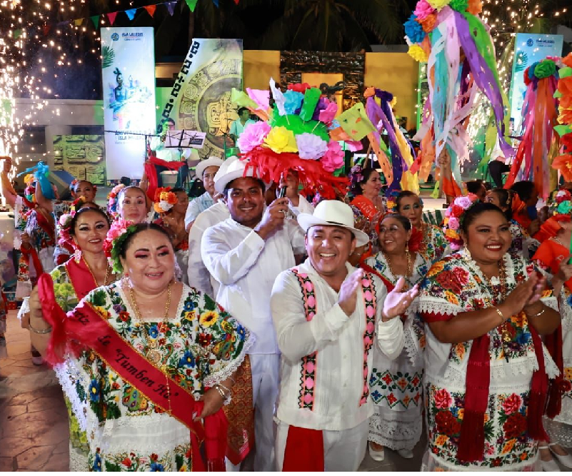 Celebran gran noche de Vaquería por el 173 Aniversario de la Fundación de Isla Mujeres