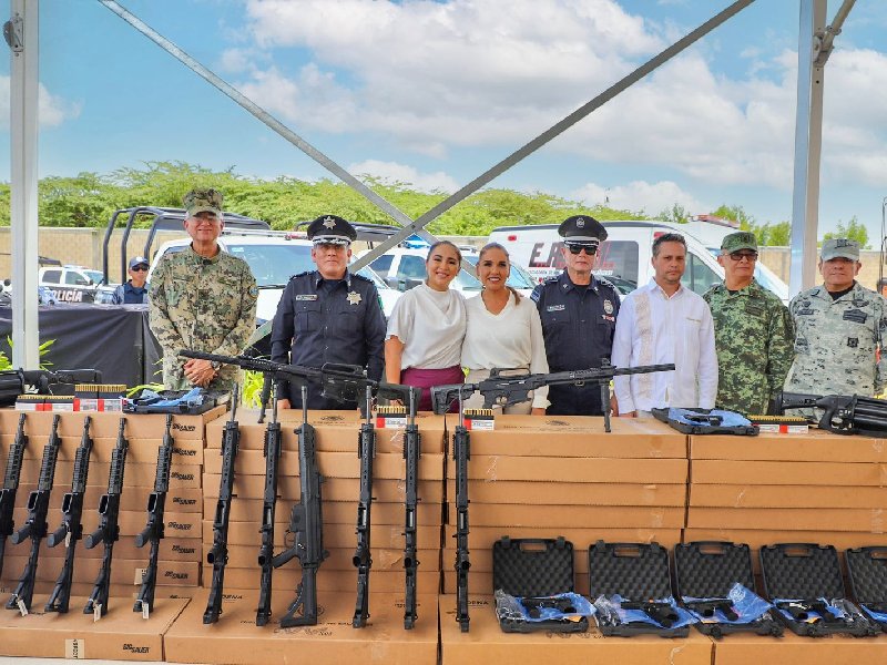 Transformación de la seguridad pública es un distintivo de la administración de Quintana Roo, afirma Mary Hernández