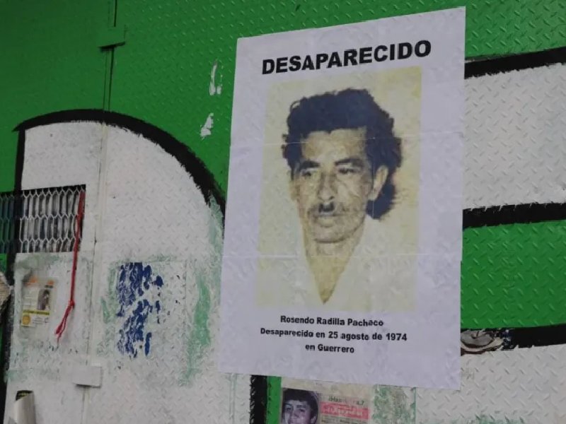 Exigen justicia a 49 años de la desaparición del activista Rosendo Radilla