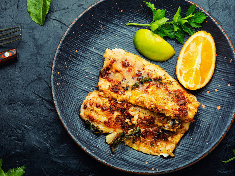 ¡Antojo de mar! Pescado a la naranja, un platillo lleno de sabor exótico