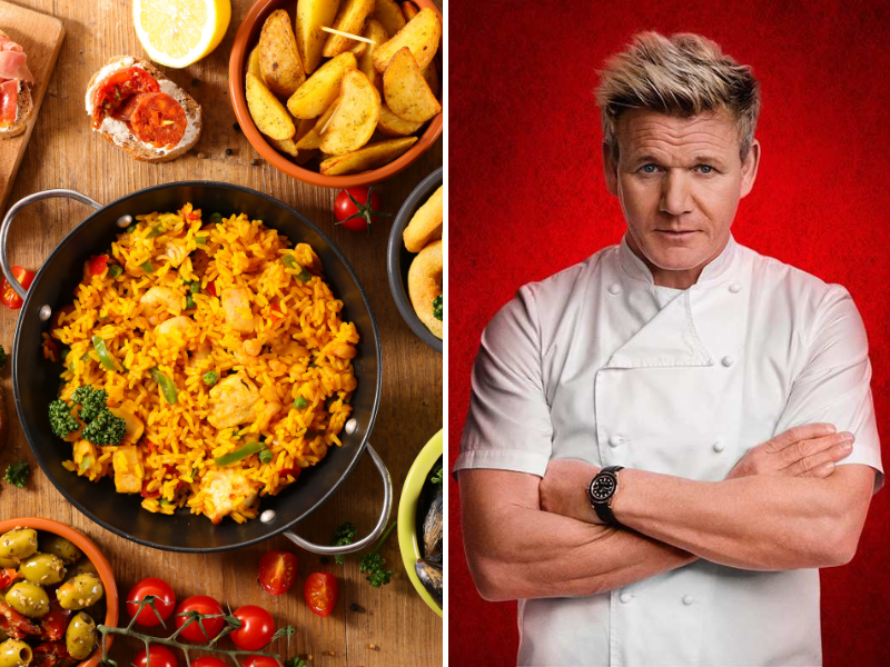 La cocina española es la mejor del mundo Chef Gordon Ramsay