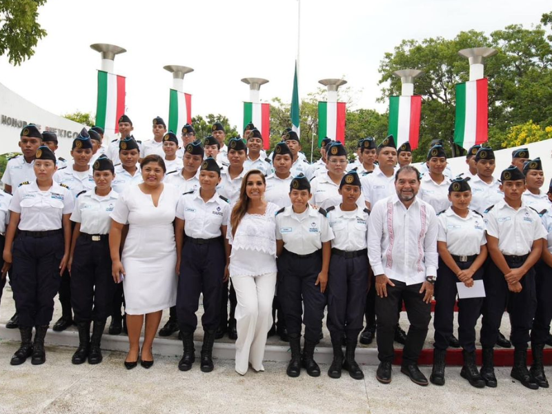 Mara Lezama encabeza ceremonia conmemorativa del aniversario de la Gesta Heroica de los Niños Héroes