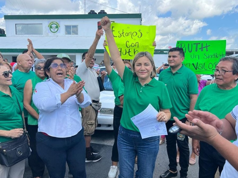 Mujer busca encabezar el sindicato de taxistas “Andrés Quintana Roo” de Cancún