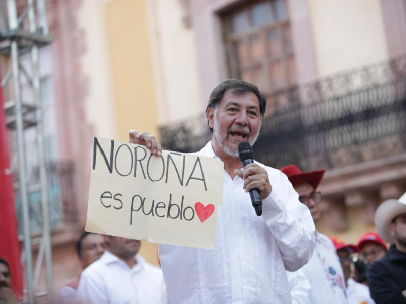 Noroña acusa al INE y al TEPJF de 'quererlo sacar de la política'