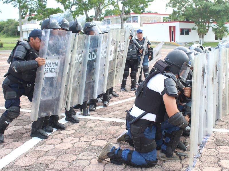 Continúa el reclutamiento de nuevos elementos para la Policía estatal de Quintana Roo