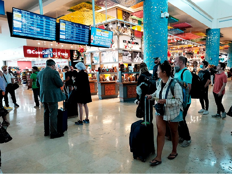 Asur reporta 505 operaciones vuelos desde el aeropuerto de Cancún