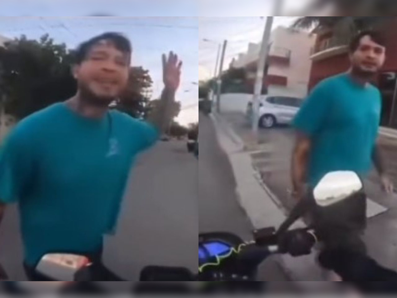 VIDEO. Usuario golpea a repartidor de Rappi por entregar tarde su pedido en Playa del Carmen