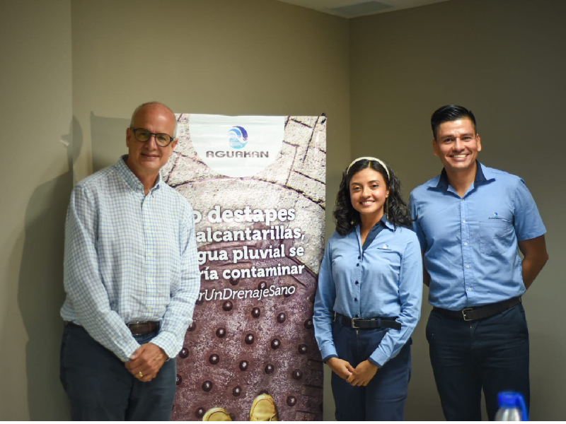 Aguakan lanza campaña de concientización bajo el nombre "Drenajes Sanos"