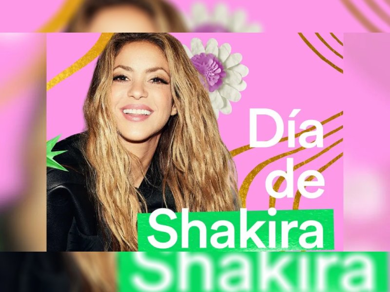 ¡Ájale! Spotify declara el 29 de Septiembre como el ‘#DíaDeShakira’