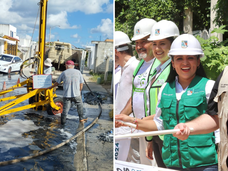 Puerto Morelos se beneficia con un programa de inversión en obra pública histórico Blanca Merari