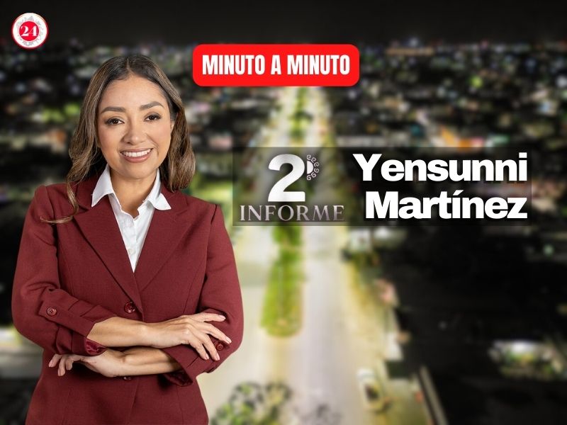 Minuto a minuto del Segundo Informe de Gobierno de Yensunni Martínez