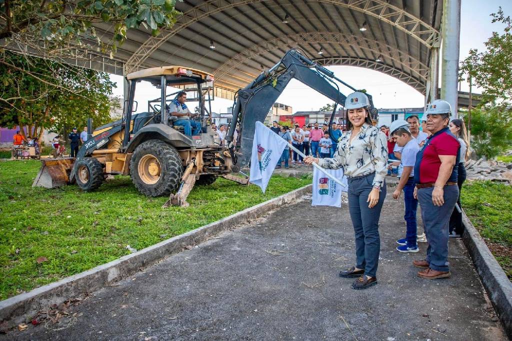 Inicia remodelación del Parque Fovissste de Felipe Carrillo Puerto