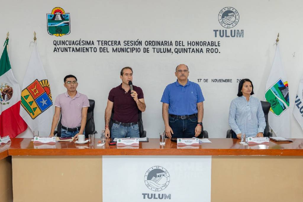 Ayuntamiento de Tulum aprueba Ley de Ingresos para Ejercicio Fiscal 2024