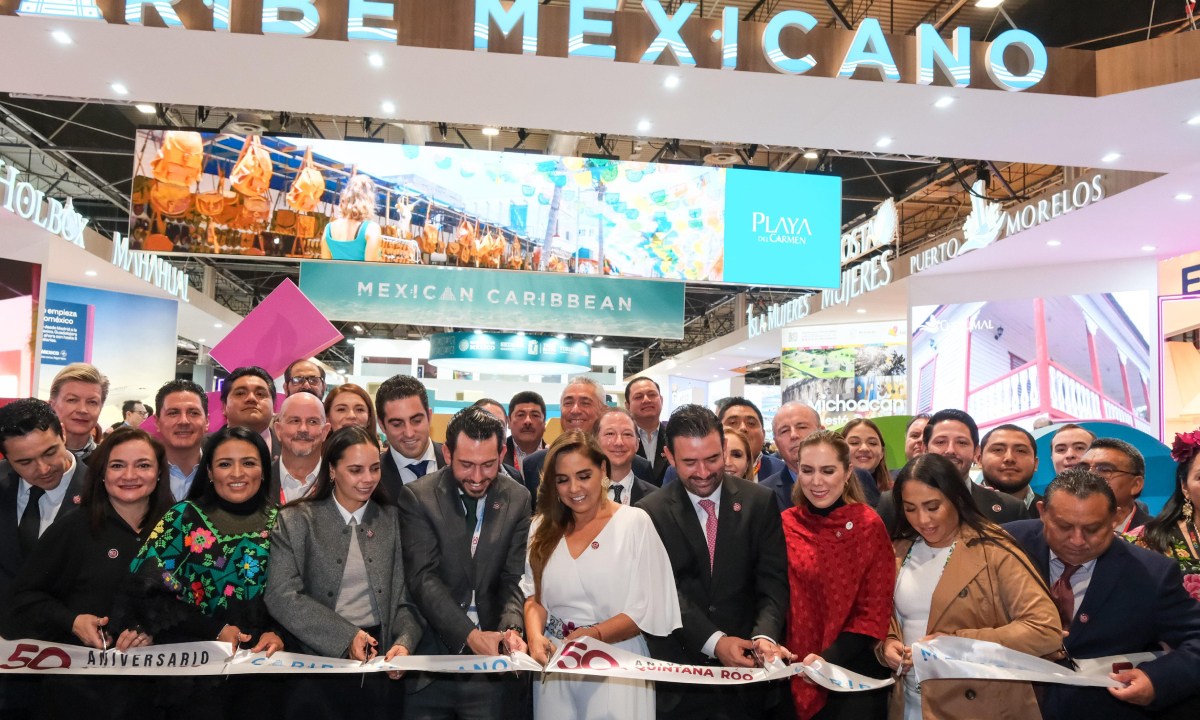 Promueven en Madrid la nueva era del Turismo de Quintana Roo; abre el pabellón del Caribe Mexicano.
