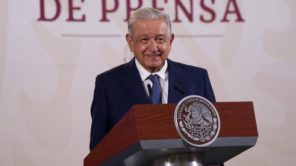 El presidente López Obrador, en su conferencia de prensa de esta viernes.