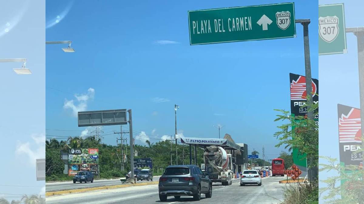La carretera federal 307, en el tramo de Bacalar a Cancún, está en el top 10 de las vías más peligrosas.
