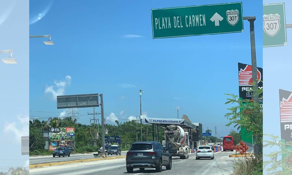 La carretera federal 307, en el tramo de Bacalar a Cancún, está en el top 10 de las vías más peligrosas.