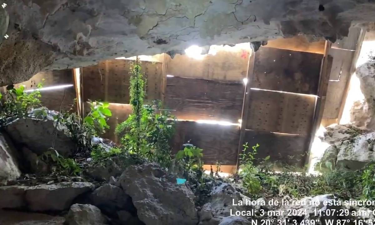 El sistema de cavernas debajo del trazo del Tren Maya corre peligro, denuncian ambientalistas.