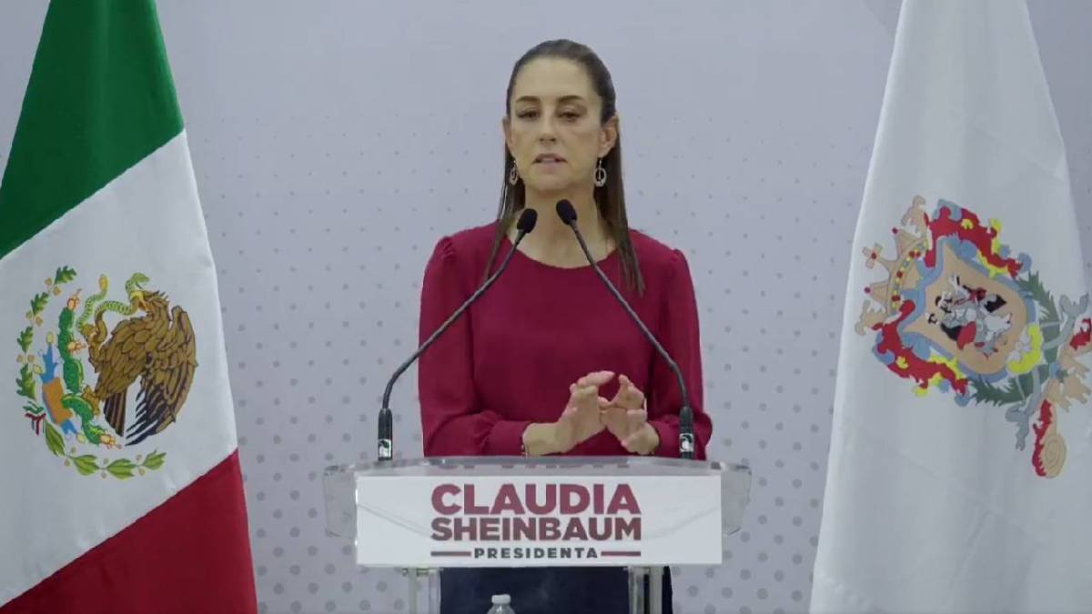 Claudia Sheinbaum criticó la estrategia de seguridad de su contrincante, Xóchitl Gálvez.