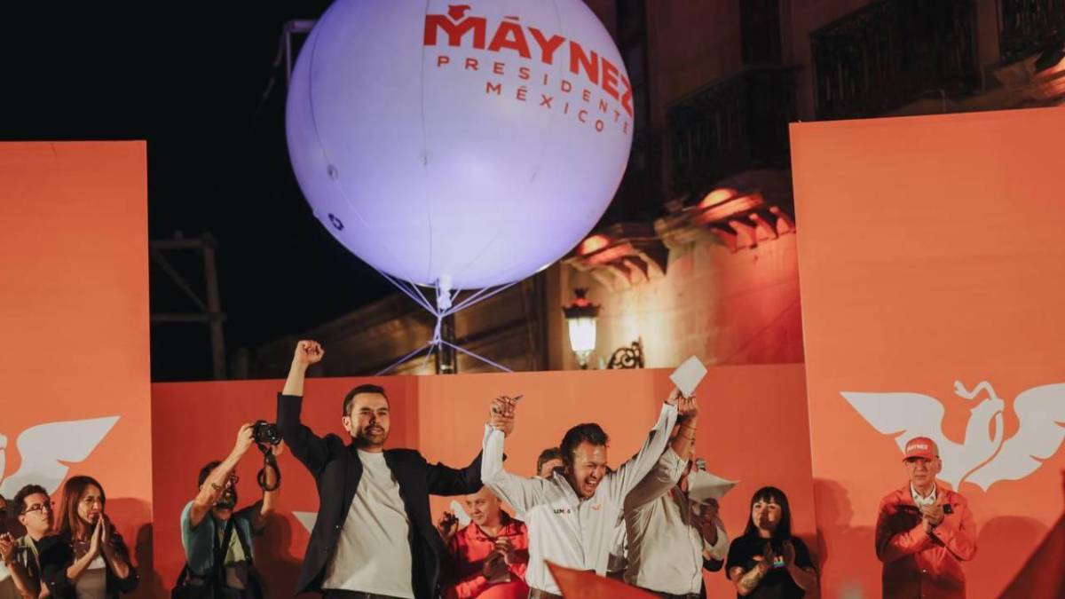 Jorge Álvarez Máynez afirmó que la candidata de "la vieja política" lleva años en campaña.