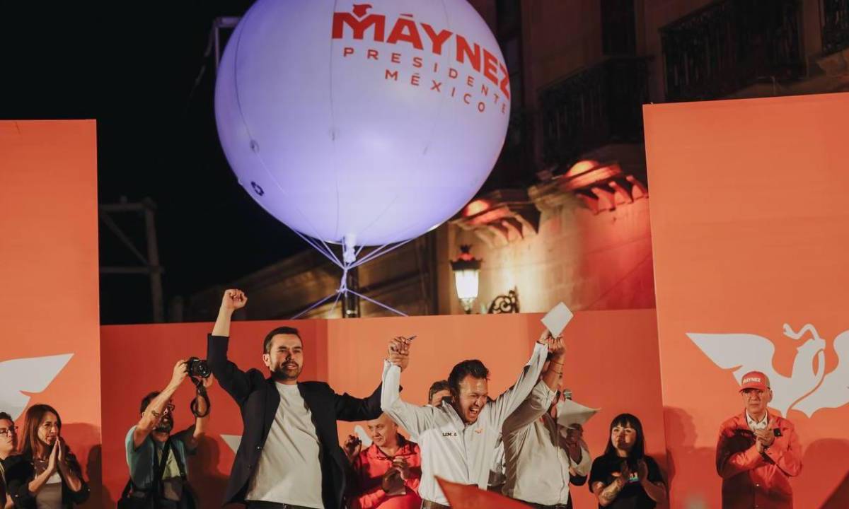 Jorge Álvarez Máynez afirmó que la candidata de "la vieja política" lleva años en campaña.