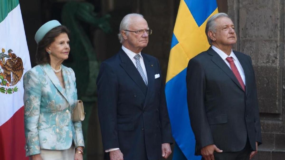 Por temas de agenda, los reyes de Suecia, Carlos XVI Gustavo y Silvia cancelaron su visita al Tren Maya.