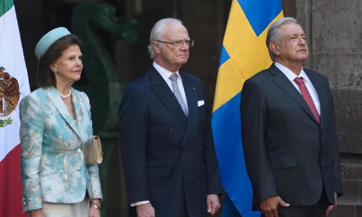 Por temas de agenda, los reyes de Suecia, Carlos XVI Gustavo y Silvia cancelaron su visita al Tren Maya.