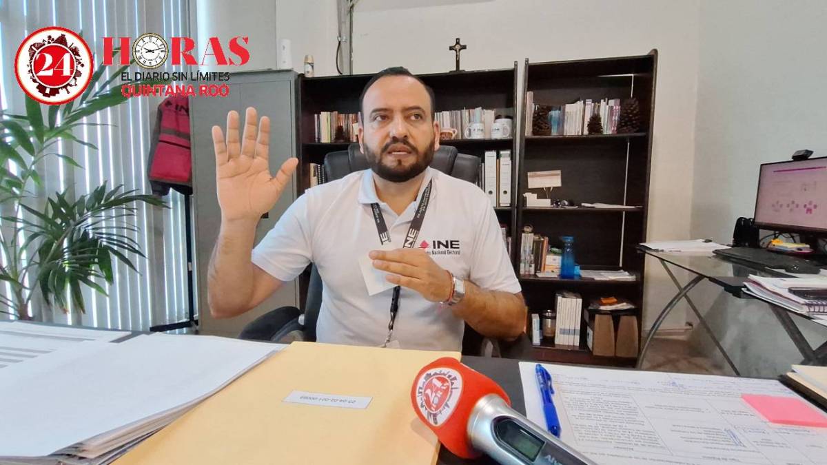 Fernando Montañez Silva, vocal ejecutivo de la Junta Distrital 04 del INE, habló de casos de inseguridad contra capacitadores.
