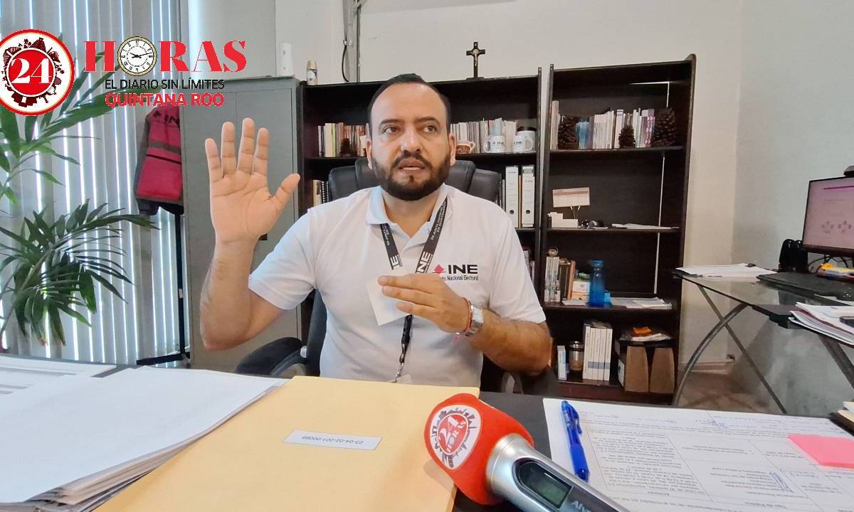 Fernando Montañez Silva, vocal ejecutivo de la Junta Distrital 04 del INE, habló de casos de inseguridad contra capacitadores.