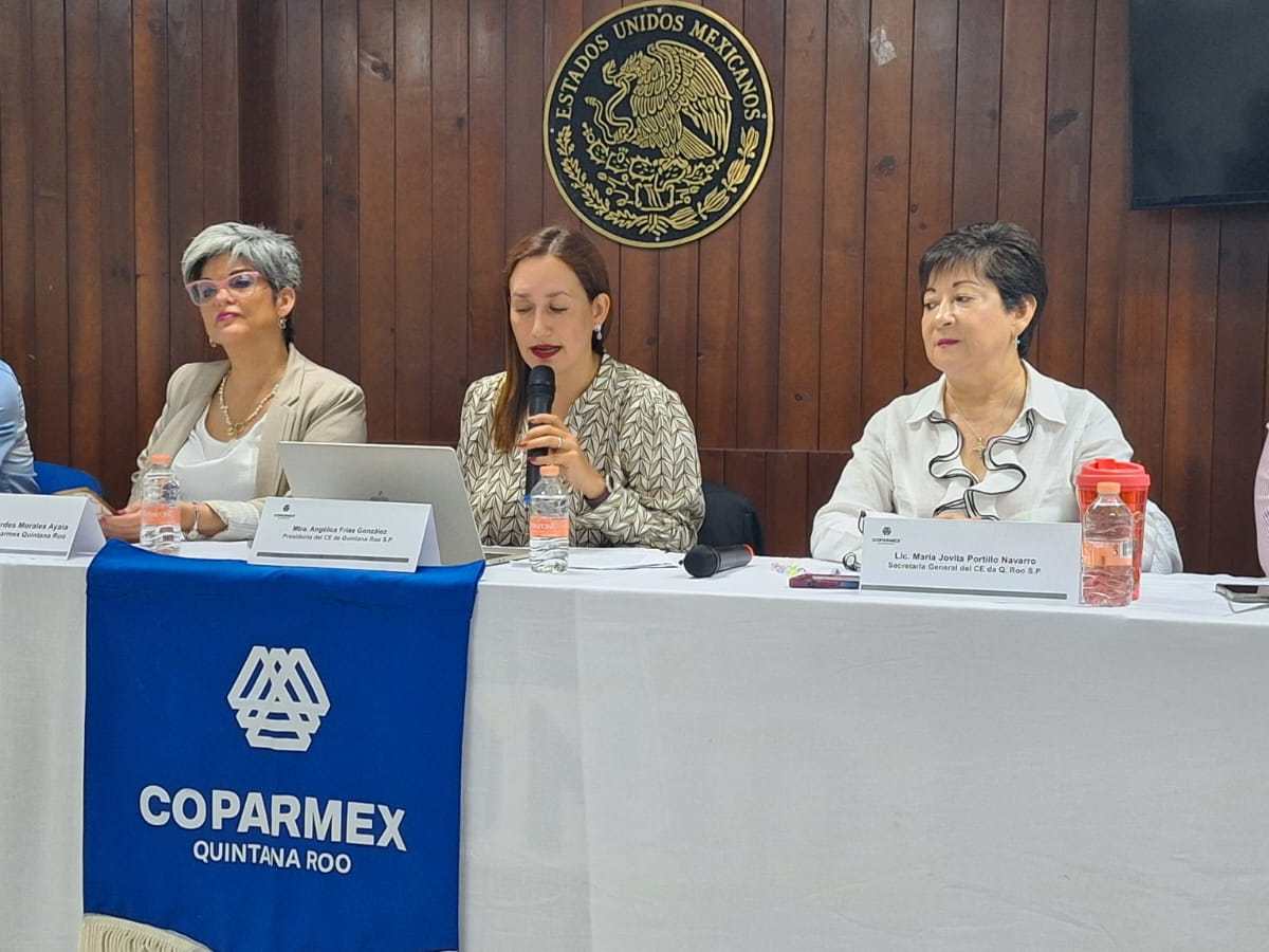 Empresarios integrantes de la Coparmex.