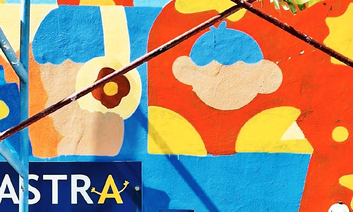Mural “Autismo todo el año”, inaugurado en la asociación Astra.