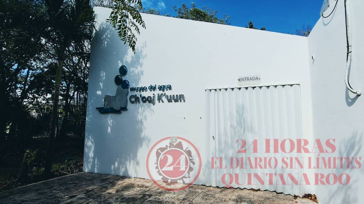 Museo del Agua “Ch’ooj K’uun”, en Cancún.