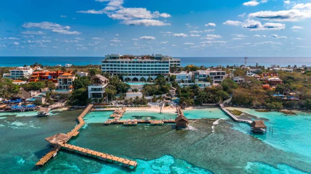 Aspecto de la oferta hotelera de Quintana Roo.