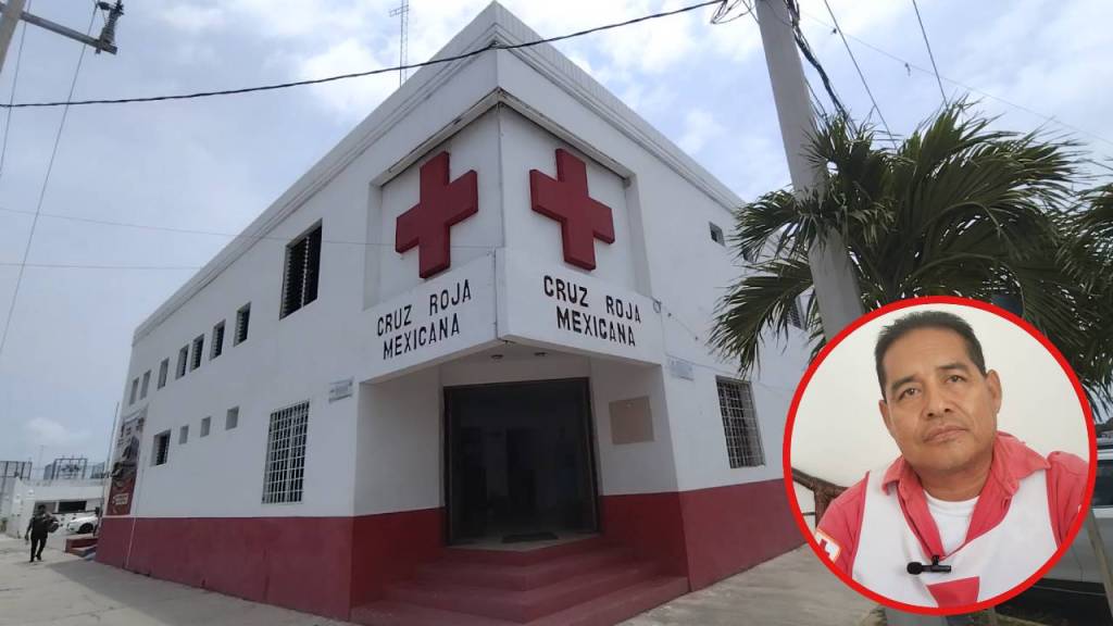La Cruz Roja de Chetumal registra varias carencias, según Roberto Catzin Moo.