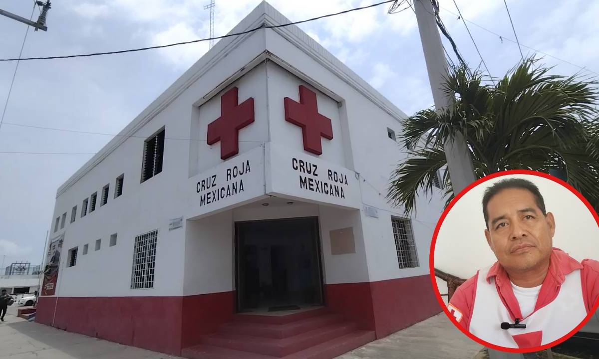 La Cruz Roja de Chetumal registra varias carencias, según Roberto Catzin Moo.