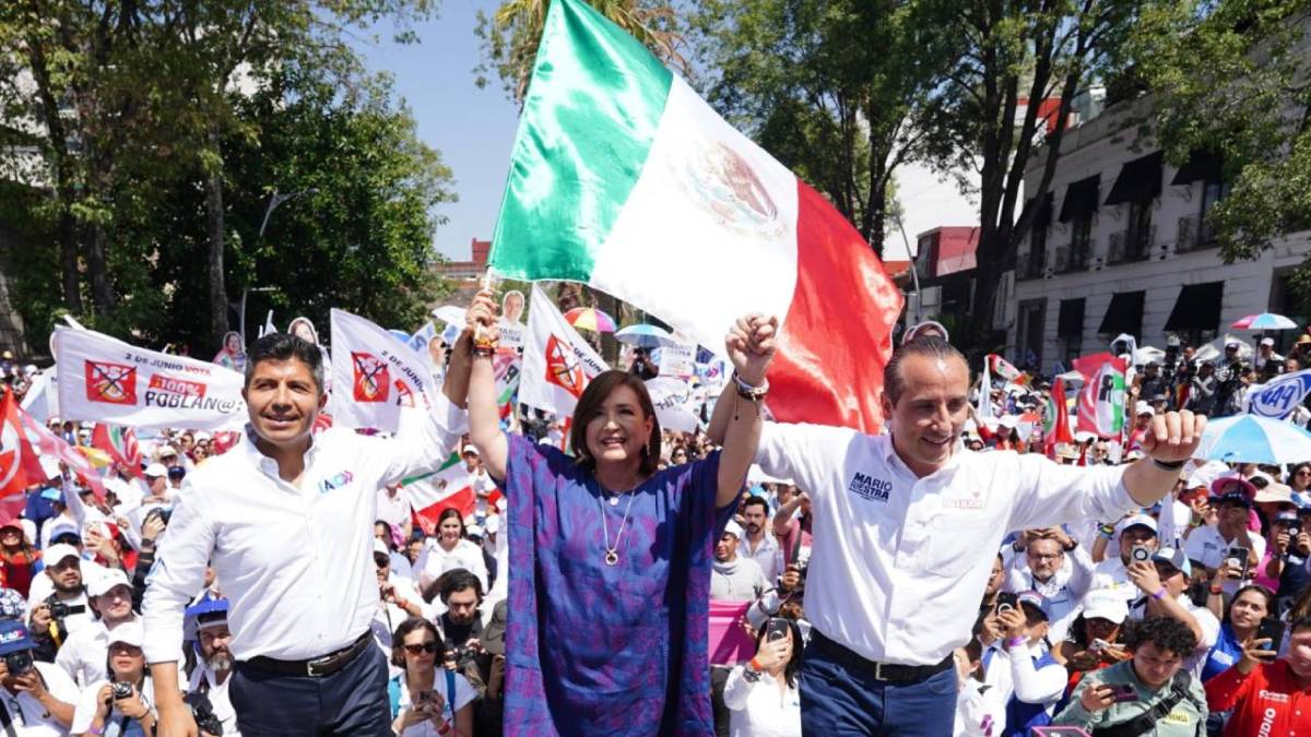 Xóchitl Gálvez Ruiz, candidata presidencial de Fuerza y Corazón por México.