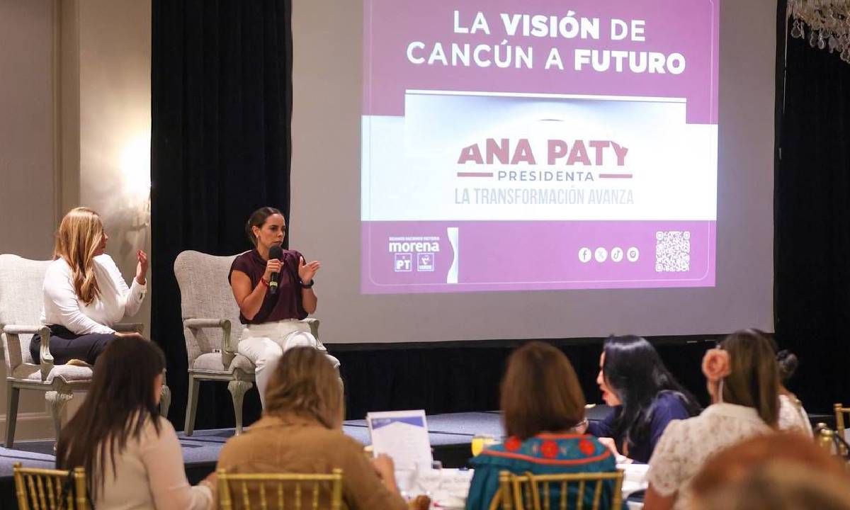 Ana Paty Peralta se reunió con mujeres empresarias.
