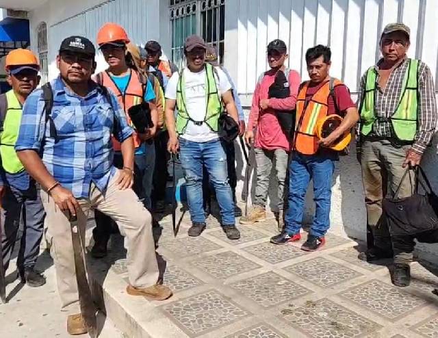 Trabajadores del Tren Maya podrían dejar el estado.