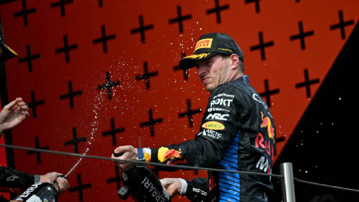 Max Verstappen ganó una nueva carrera.