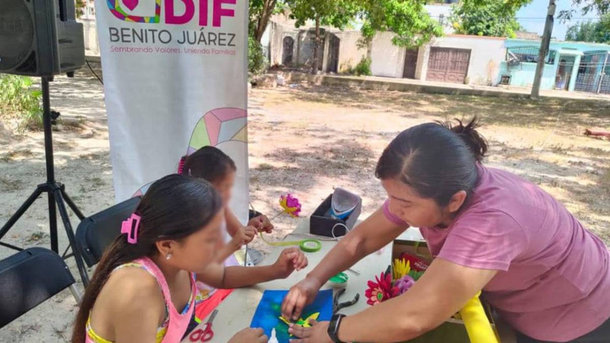 Niñas en curso de verano.